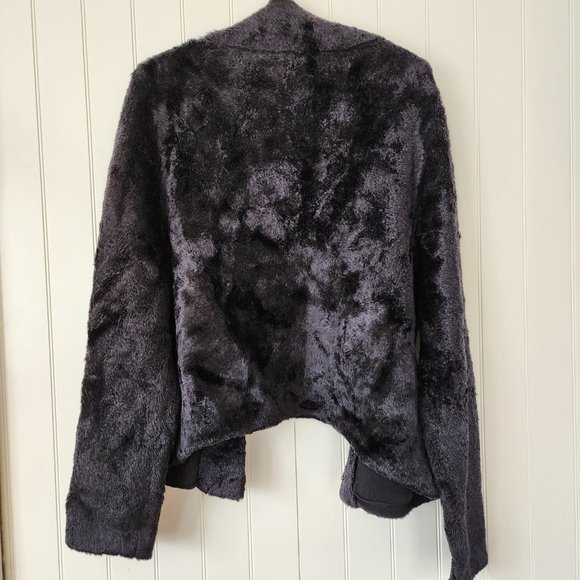 EILEEN FISHER Faux Fur Jacket~XL - Picture 3 of 13